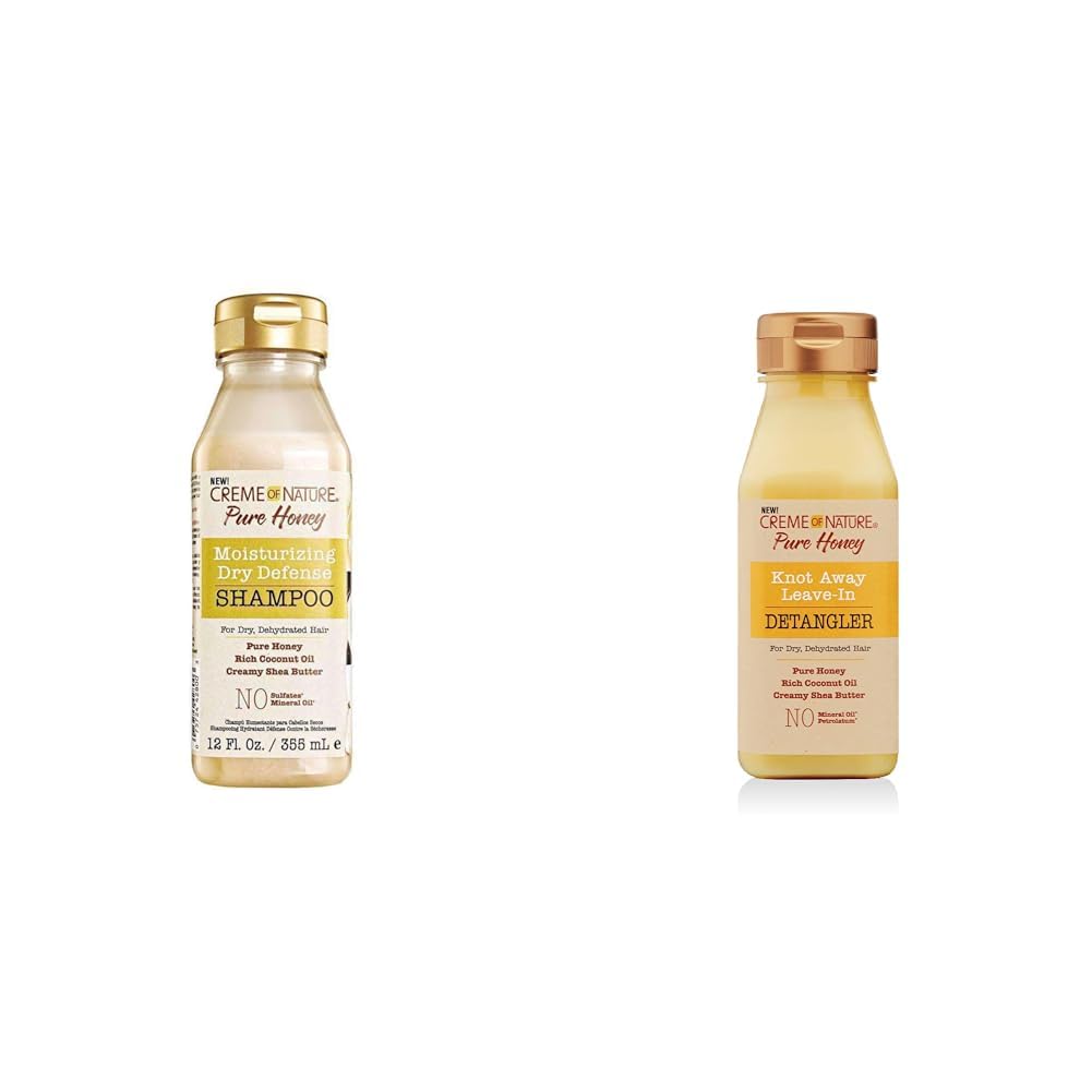 Honey Coconut Oil Shea Butter Shampoo and Leave In Detangler G849125