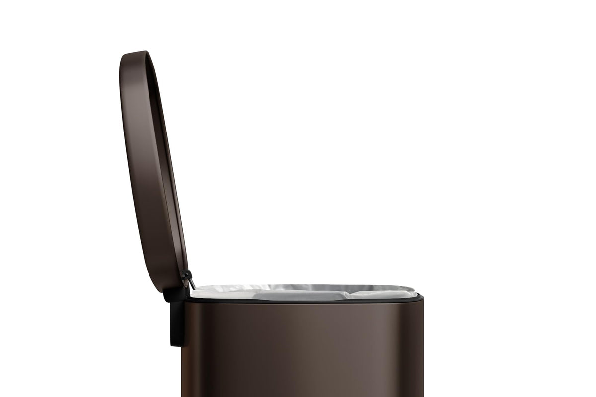 13.2 Gal & 2.6 Gal Stainless Steel Step-On Trash Can Combo Set D270