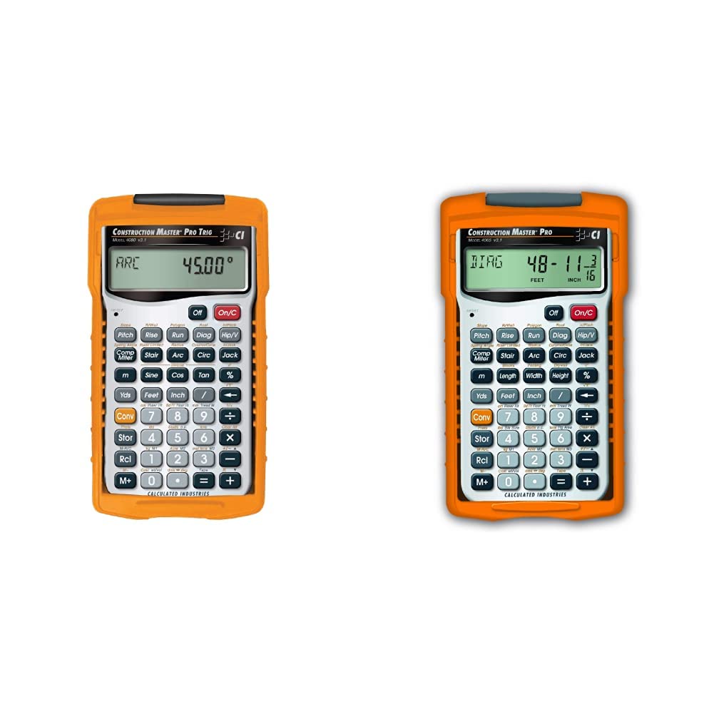 Construction Master Pro Trig Feet-Inch-Fraction Calculator C712067