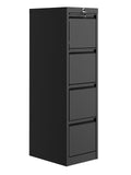 4 Drawer Metal File Cabinet with Lock U714