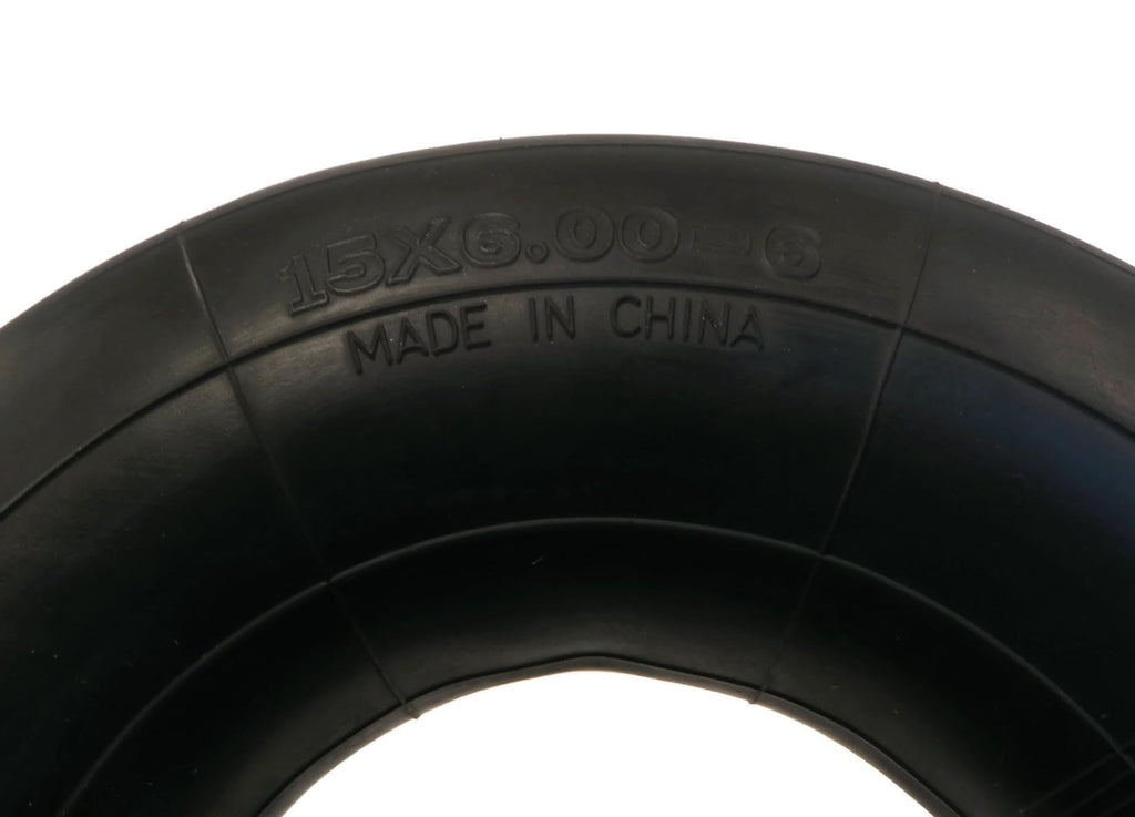 Tire Inner Tubes 15x6.00x6 TR13 Straight Valve Stem Pack of 4 U169