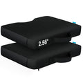 Portable Extra Thick Waterproof Stadium Seat Cushions with Handle, 2PCS K40326