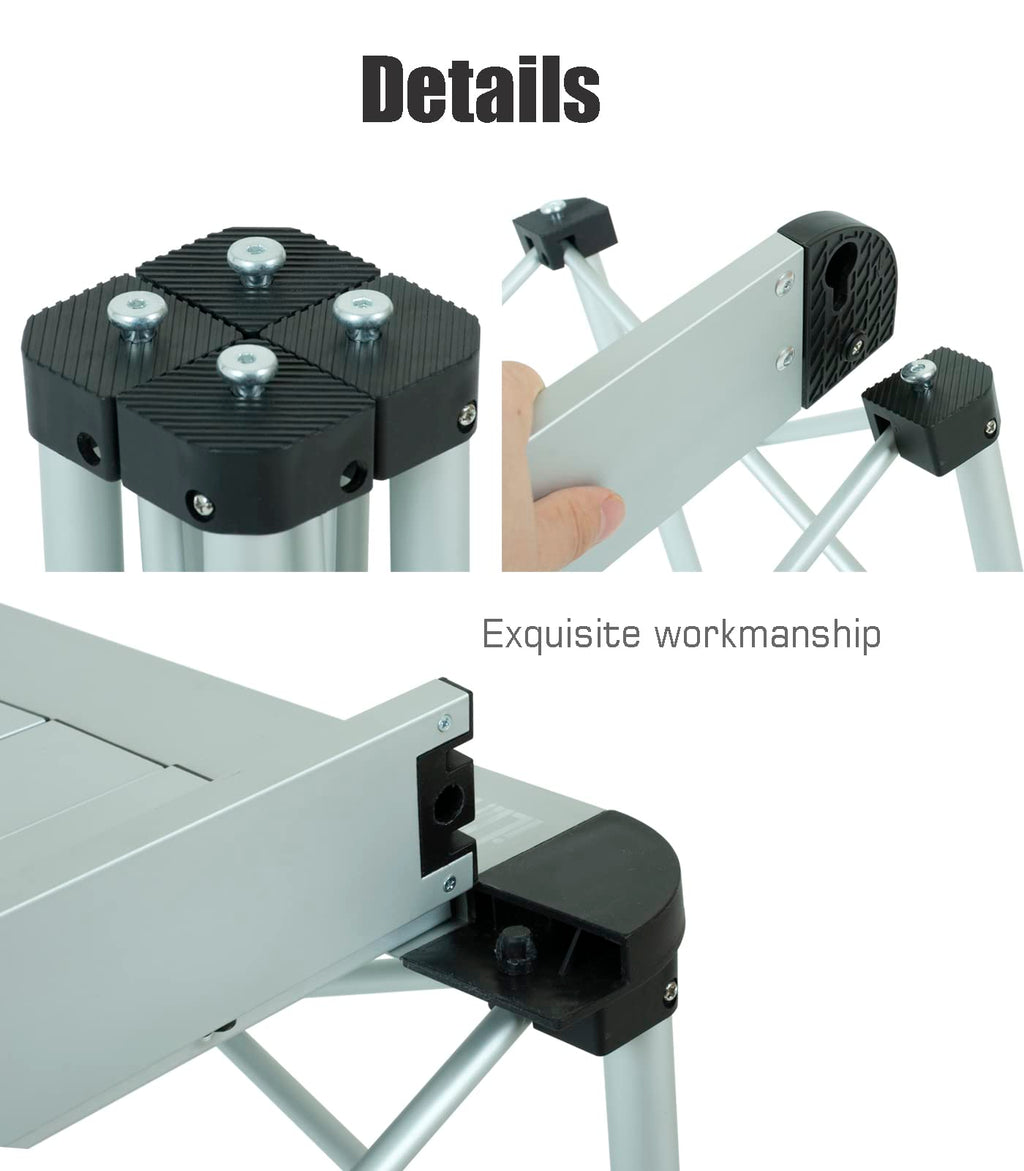 Lightweight Aluminum Folding Square Table R381311