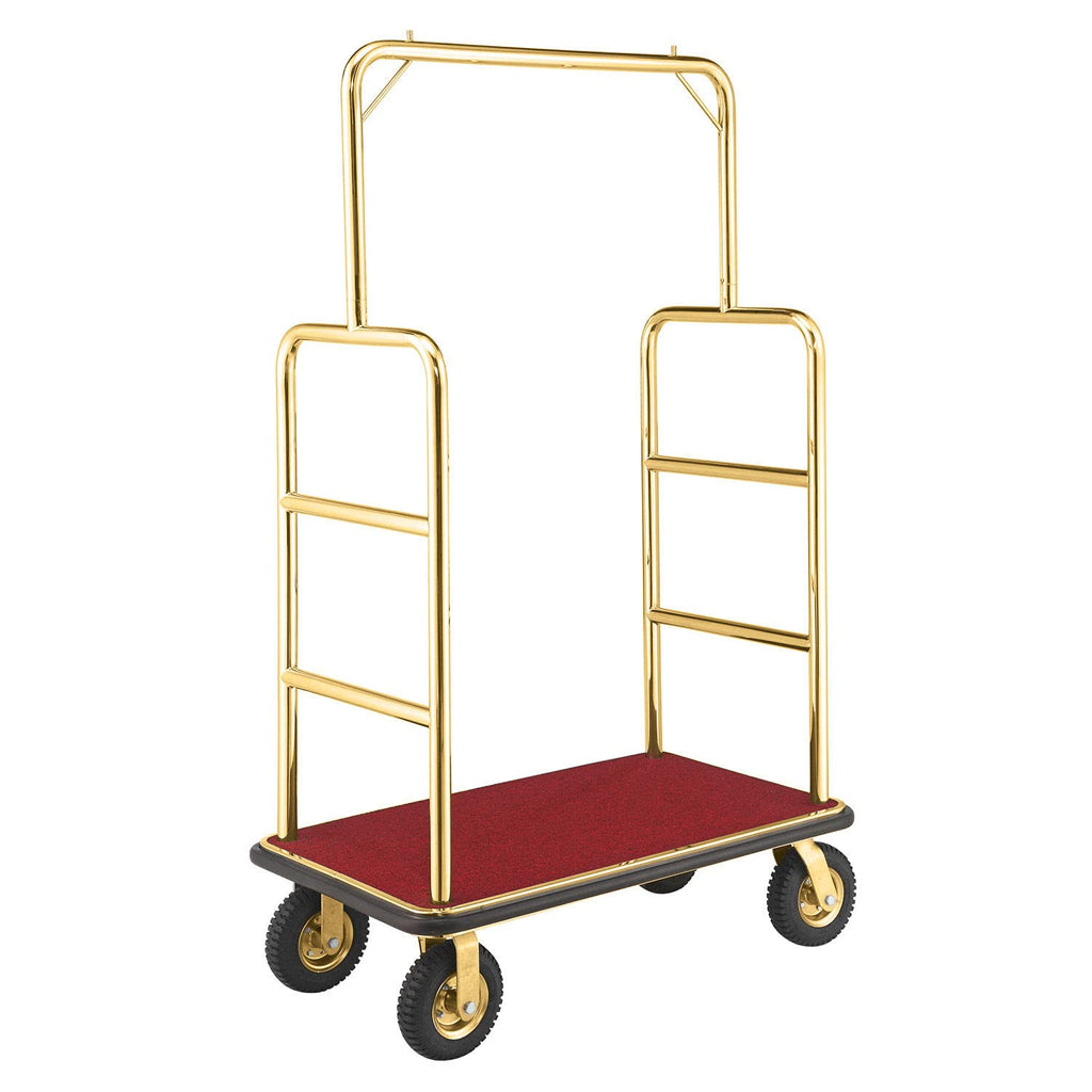 Gold Stainless Steel Bellman Cart Z1865