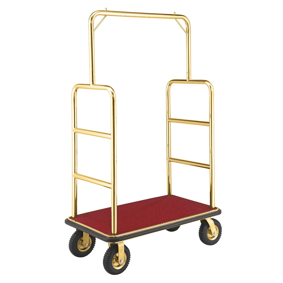 Gold Stainless Steel Bellman Cart Z1865