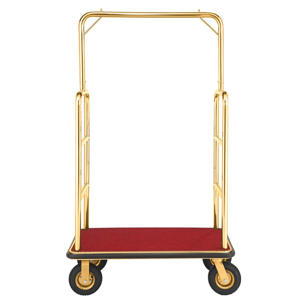 Gold Stainless Steel Bellman Cart Z1865