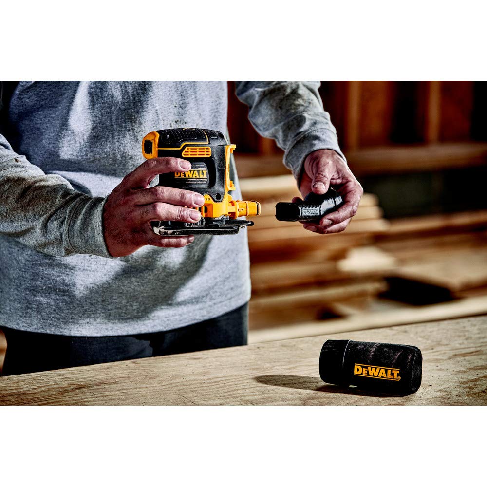 Cordless 1/4 Sheet Variable Speed Sander Kit J75057