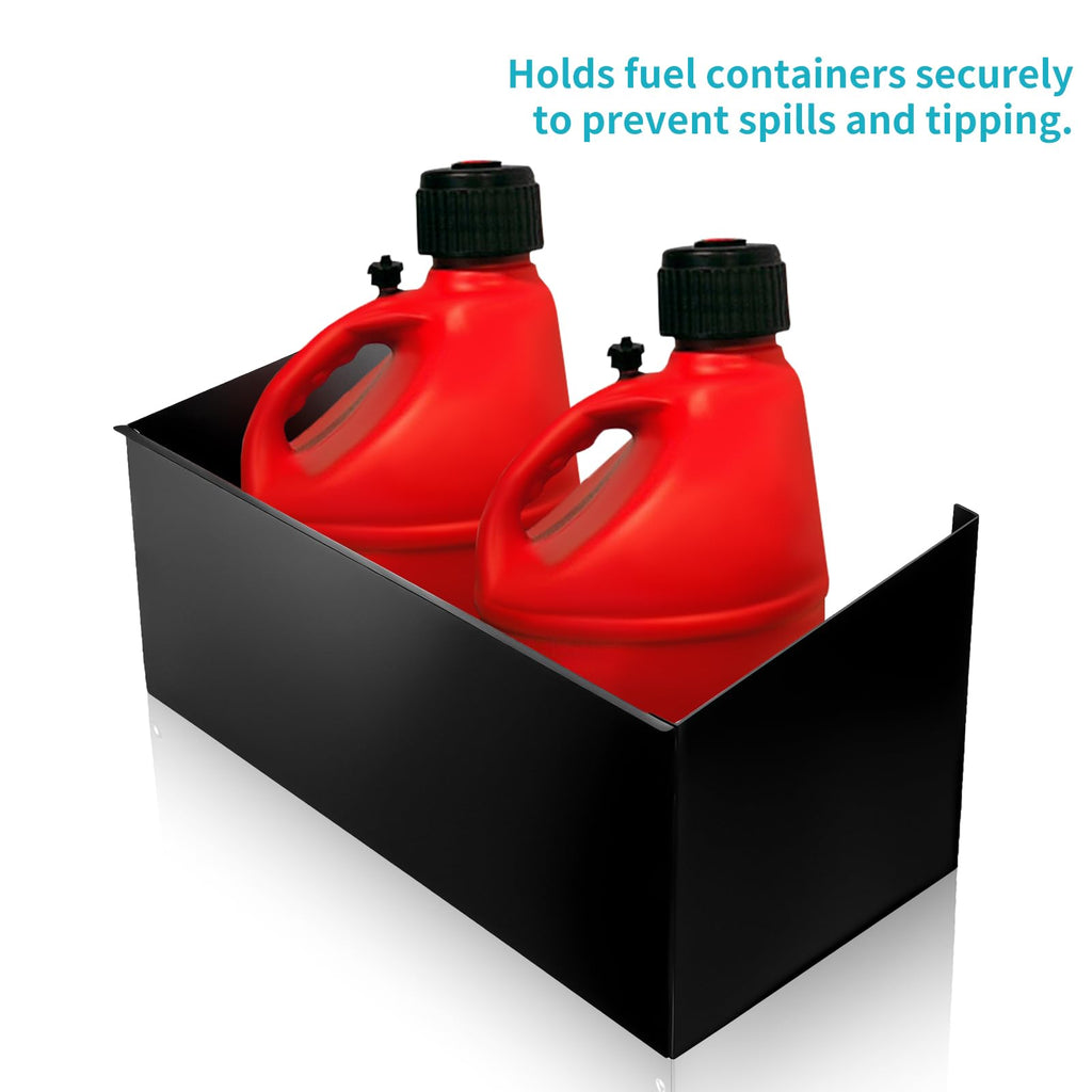 Black 5 Gallon Fuel Jug Holder I11330
