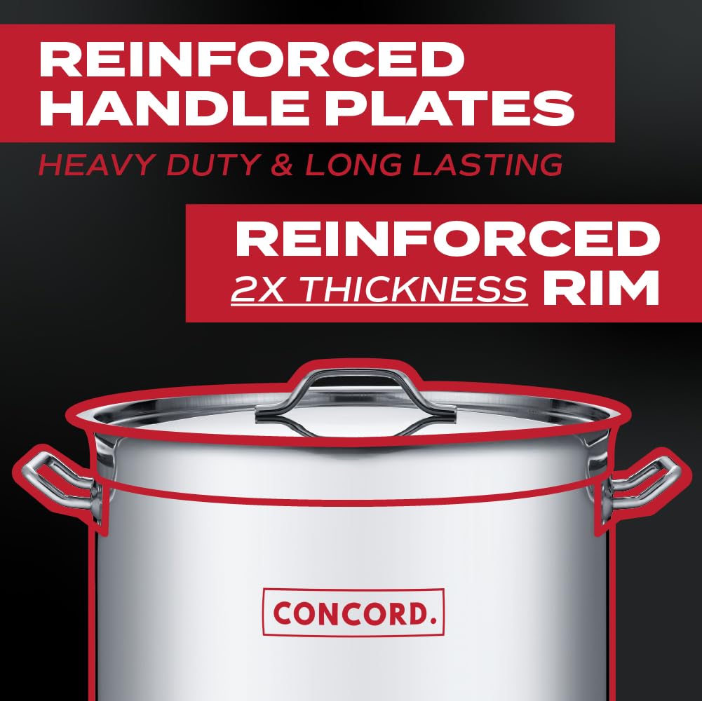 40 Quart Stainless Steel Stock Pot T26329