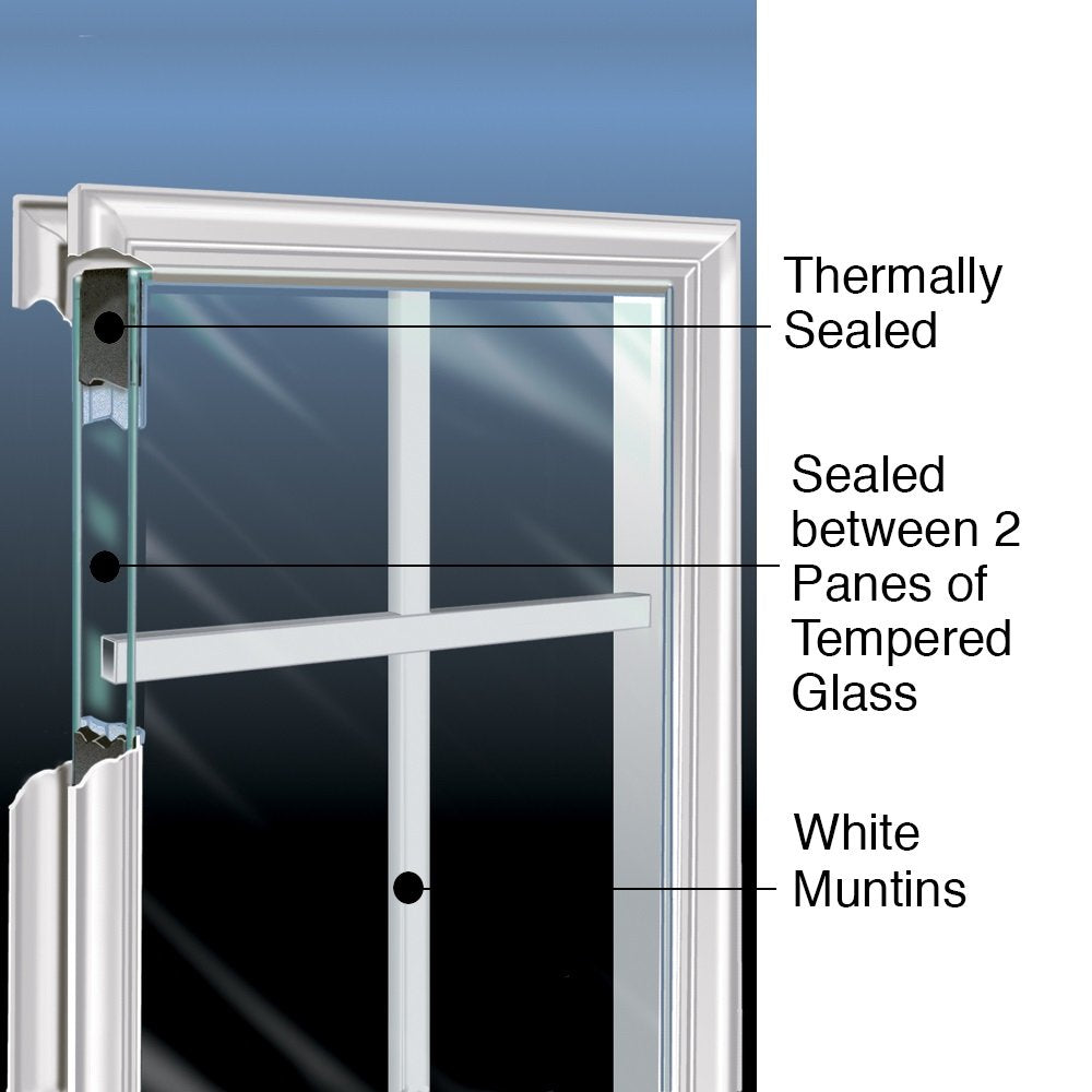 Primed Left Hand Outswing Prehung Steel Door 36"x80" Y5728