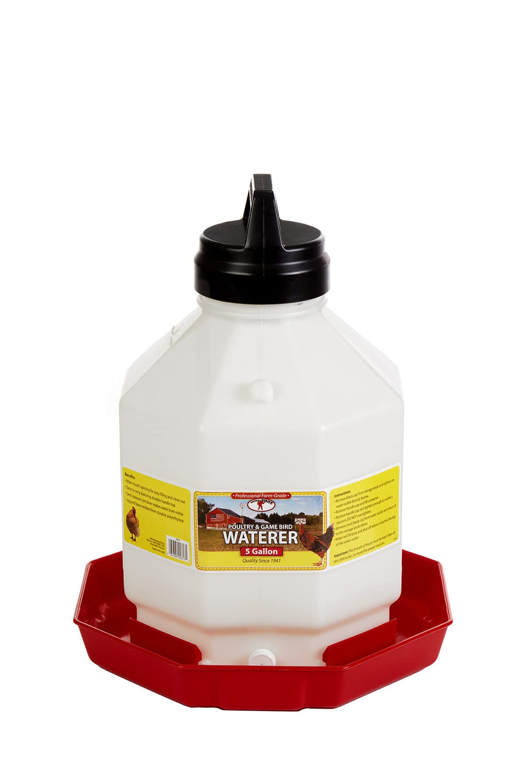 5 Gallon Plastic Poultry Waterer R25627