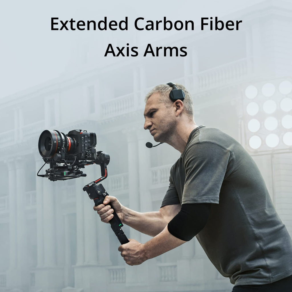 3-Axis Gimbal Stabilizer with Carbon Fiber Arms, Black P2414