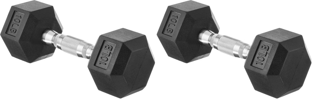 Rubber Hex Dumbbell T52140