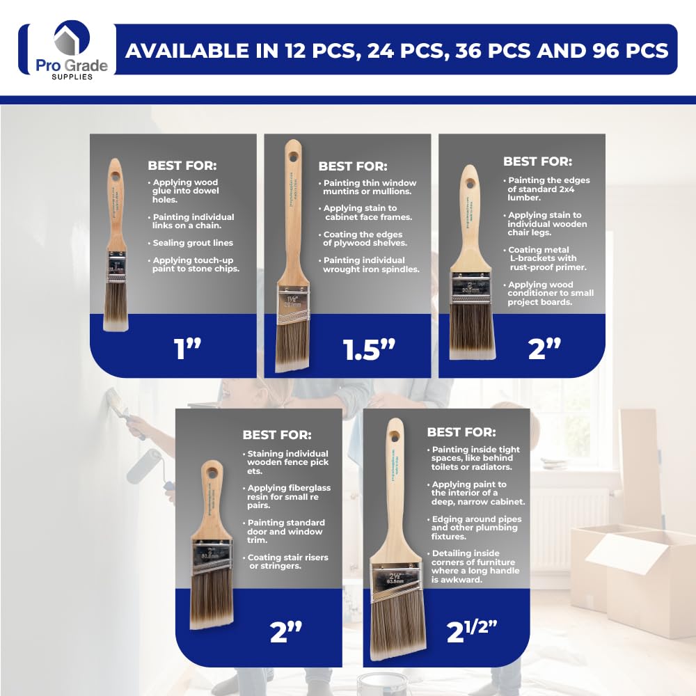 5-Piece Paint Brush Set G484