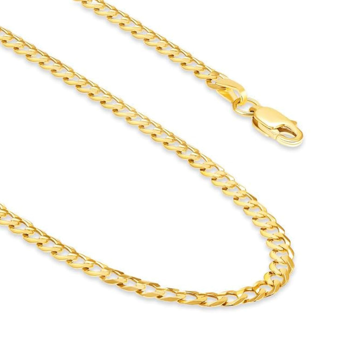 14k Gold Cuban Link Chain Necklace L528500