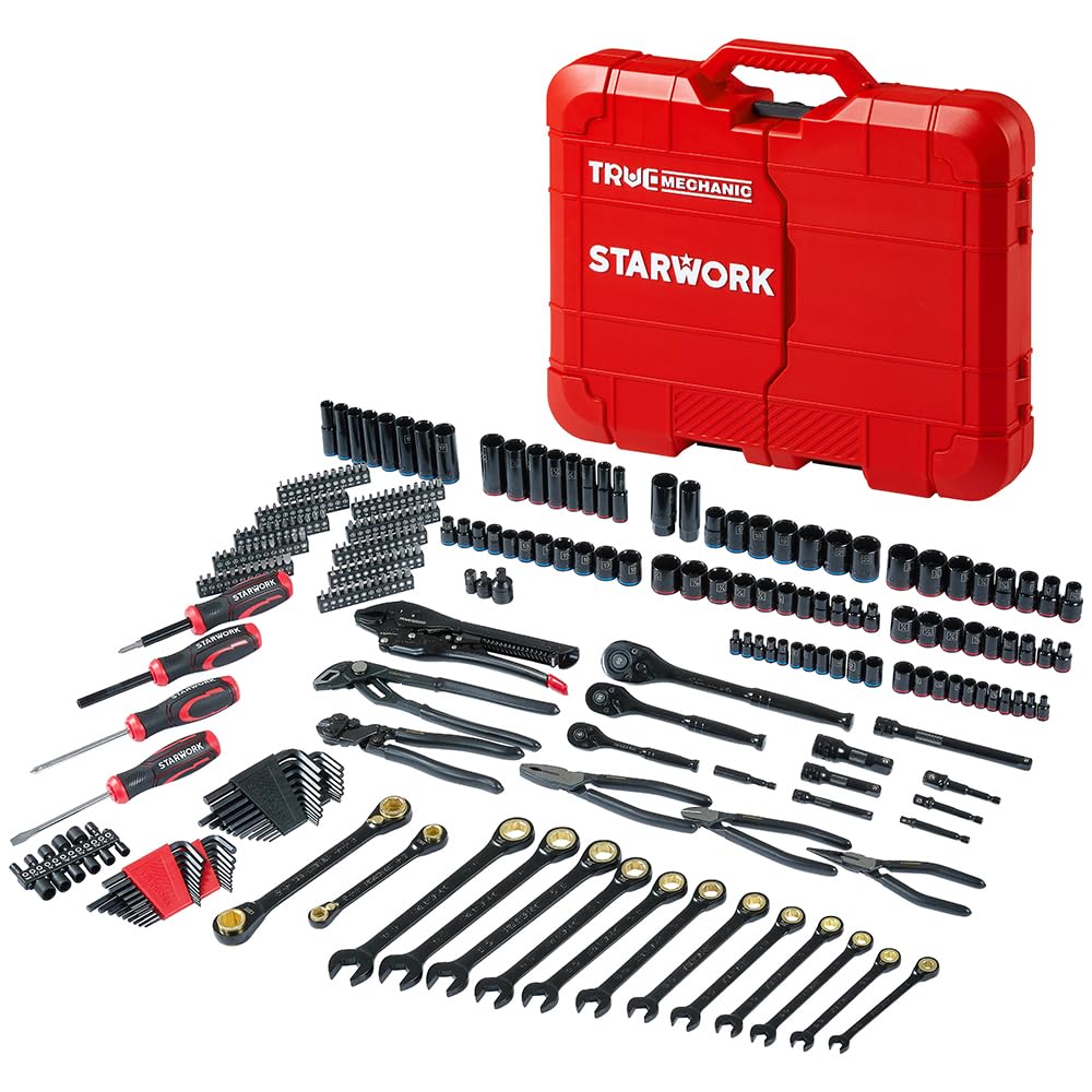 312-Piece Mechanics Tool Set and Socket Set P308199