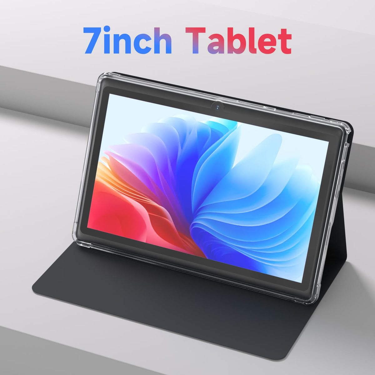 7 inch Android 14 Tablet 8GB RAM 32GB ROM Quad-Core Black A67882