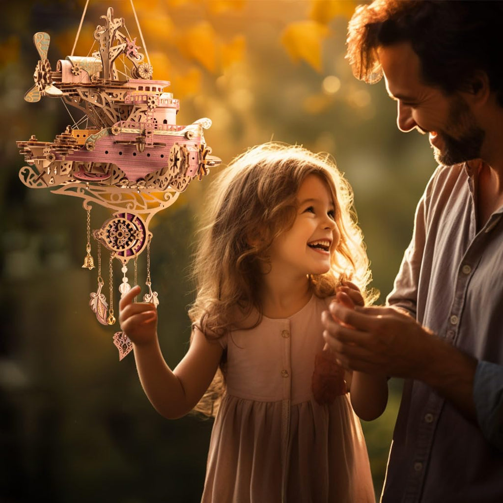 3D Wooden Puzzle Spaceship Model Kit K243