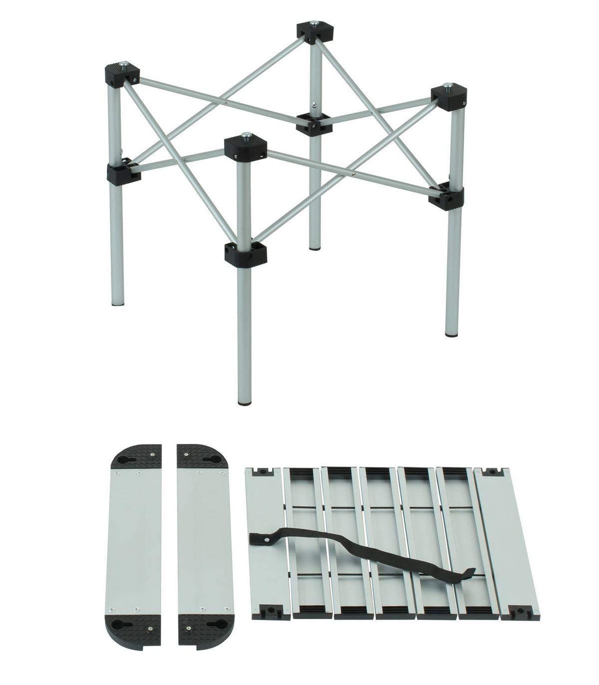 Lightweight Aluminum Folding Square Table R381311