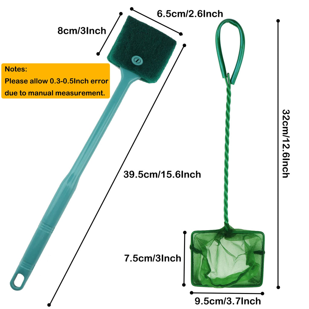 8 in 1 Stainless Steel Aquarium Cleaning Tools K600439