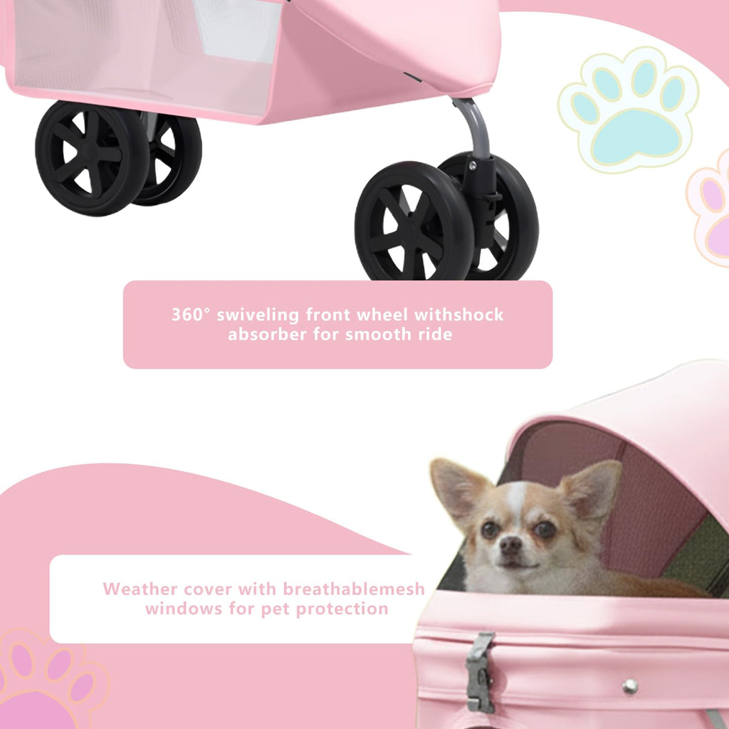 Pink Pet Stroller N78432
