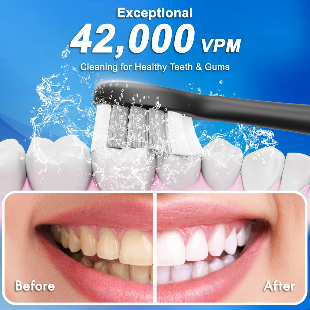 2 Pack Electric Toothbrush G809