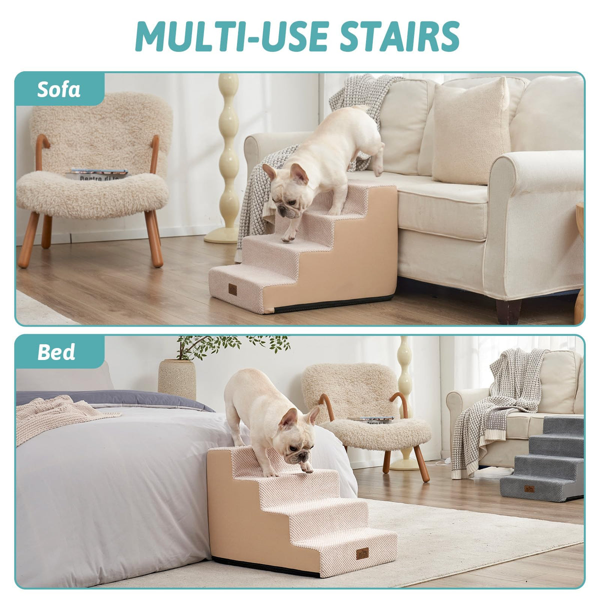 4 Step Pet Stairs L5980