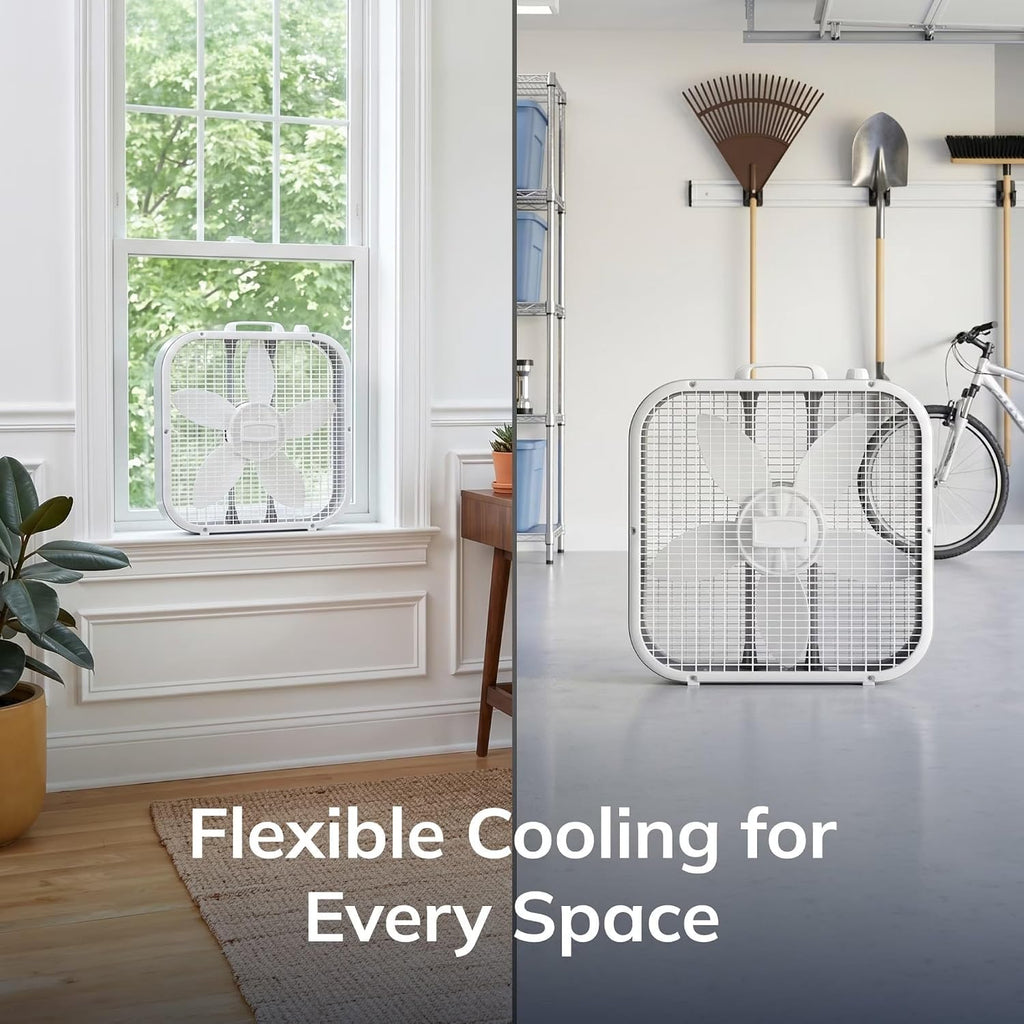 20" 3-Speed Weather-Resistant Box Fan P3030