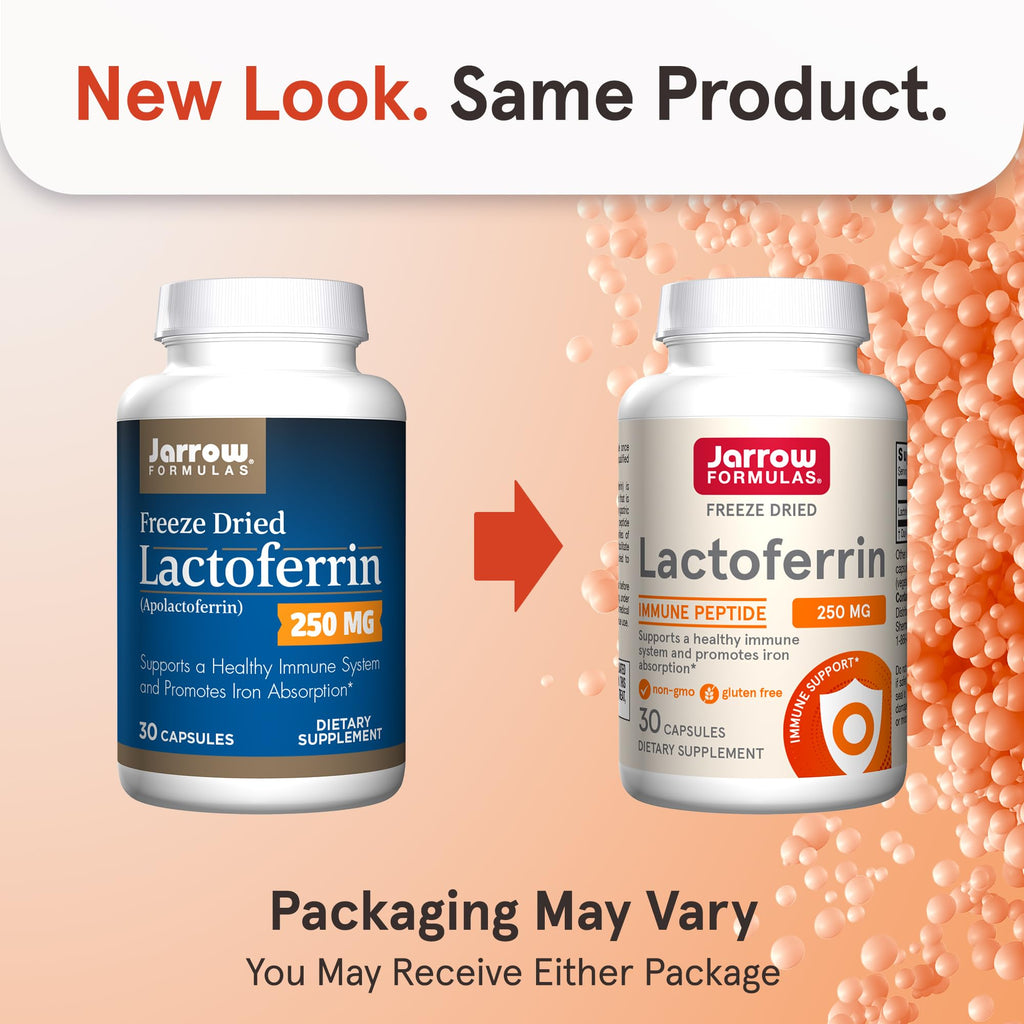 Lactoferrin Supplements 250 mg 30 Capsules N91473