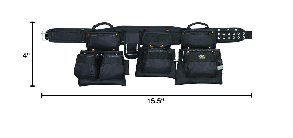 Black 18 Pocket Tool Belt P9820