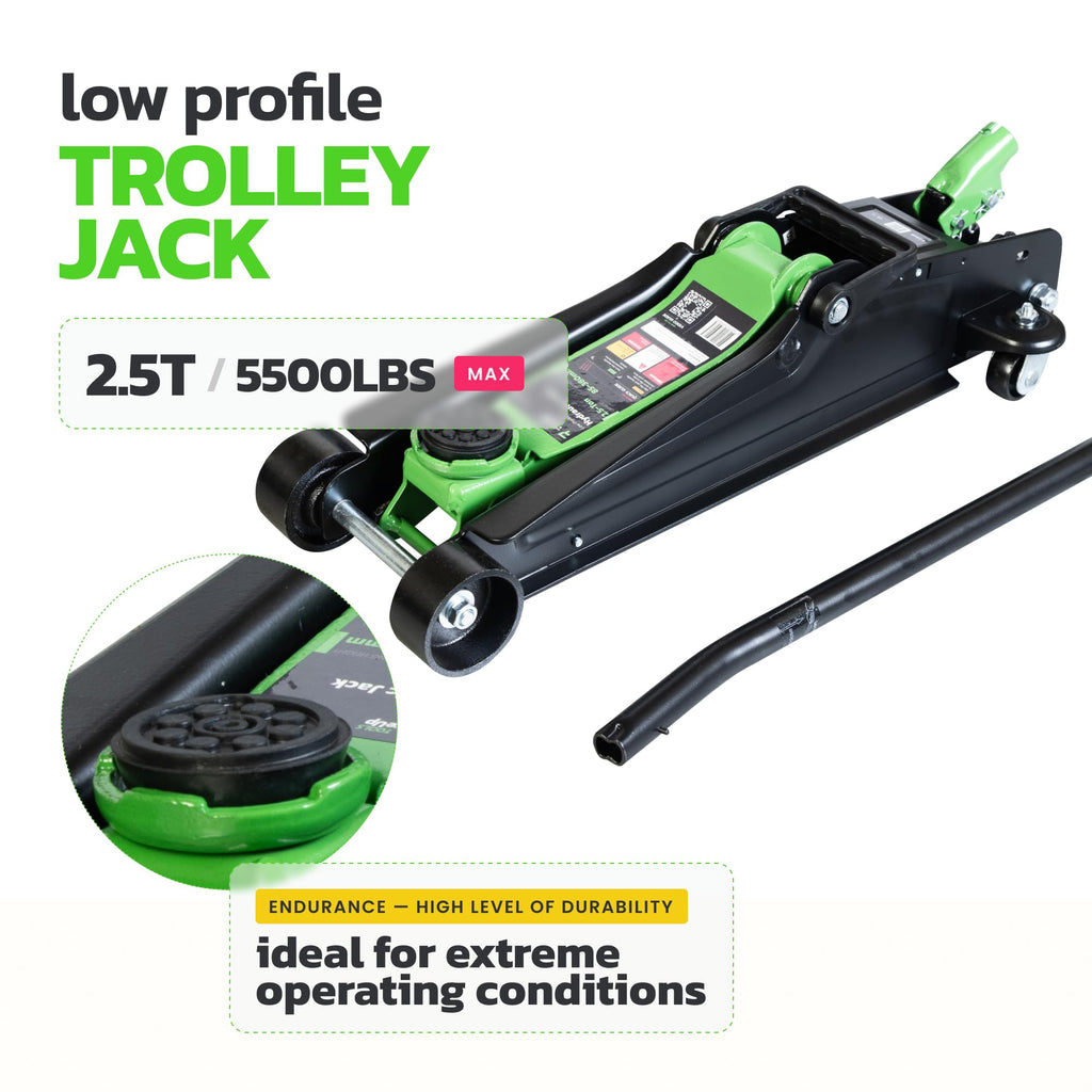 2.5 Ton Low Profile Hydraulic Floor Jack F18201