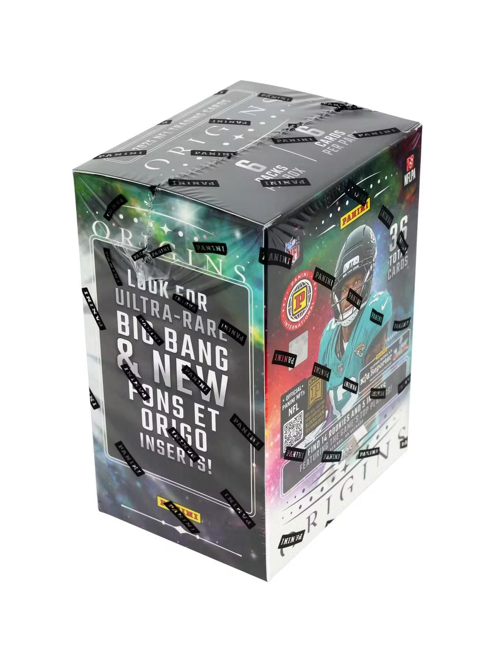 2025 Panini Origins Football International 6-Pack Blaster Trading Card Box A474