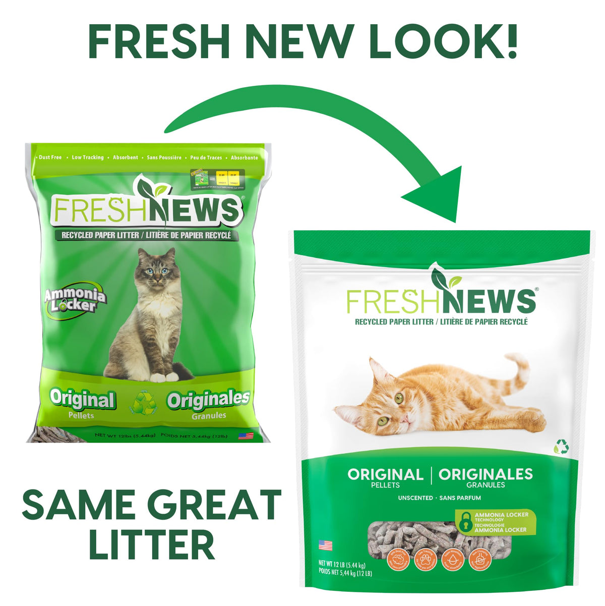 Non-Clumping Paper Cat Litter 25 Pound S660423