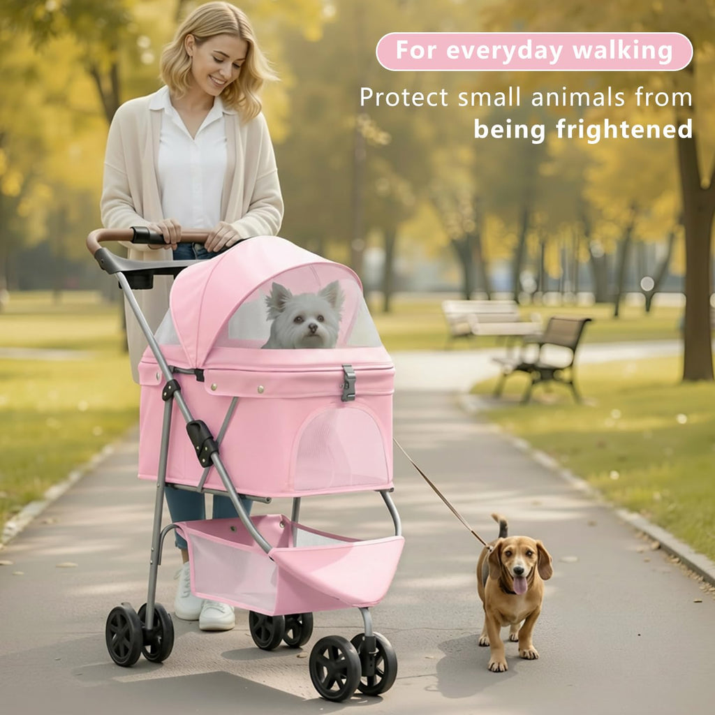 Pink Pet Stroller N78432