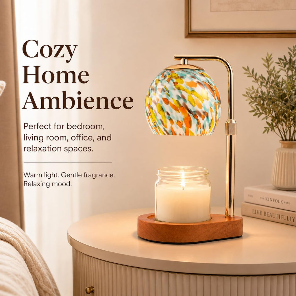 Candle Warmer Lamp with Timer and Dimmable Brightness E5912