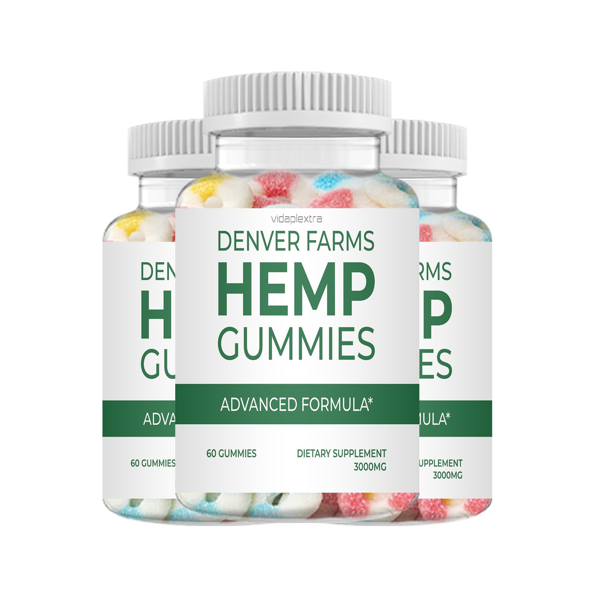 Hemp Gummies 3 Pack 180 Gummies B51784