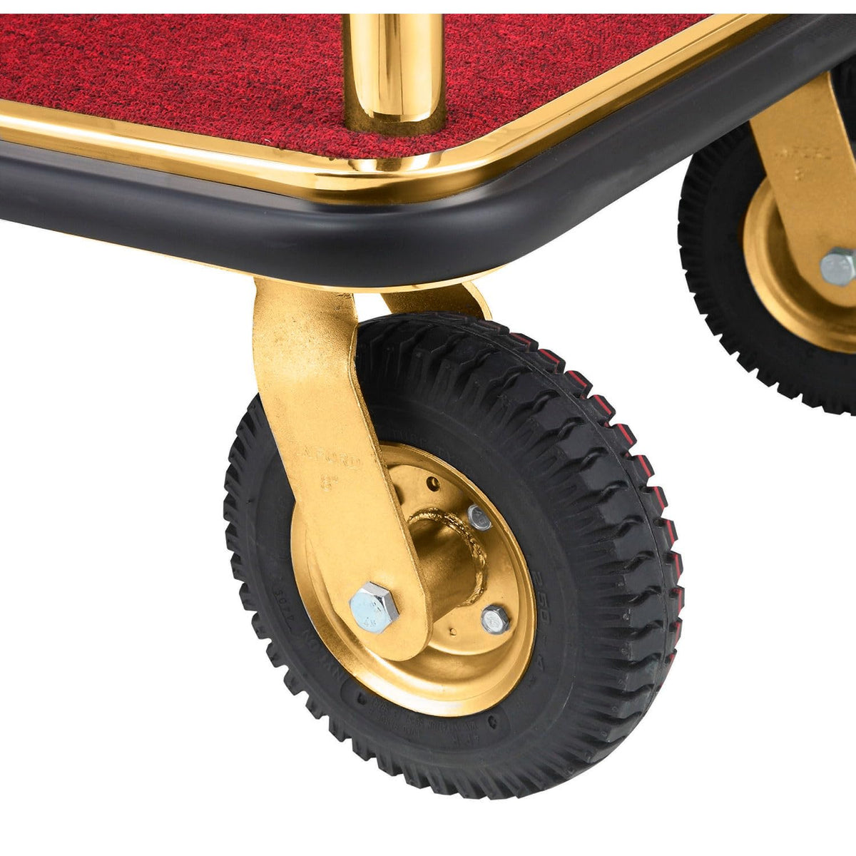 Gold Stainless Steel Bellman Cart Z1865