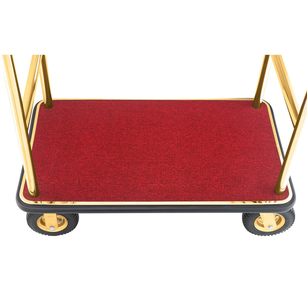 Gold Stainless Steel Bellman Cart Z1865