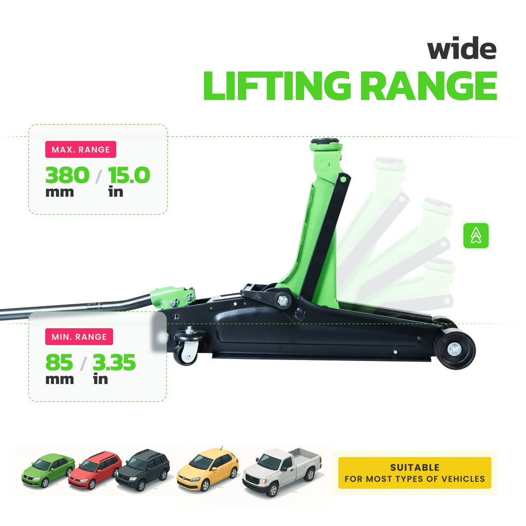 2.5 Ton Low Profile Hydraulic Floor Jack F18201