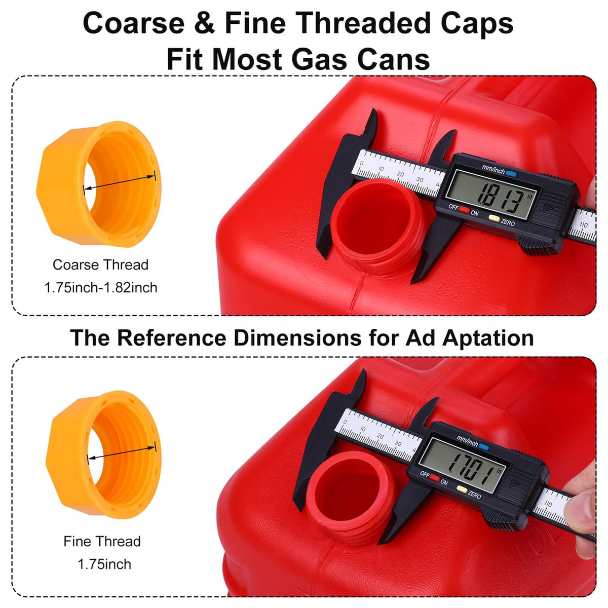 Gas Can Spout Replacement with 37 Accessories Q29371