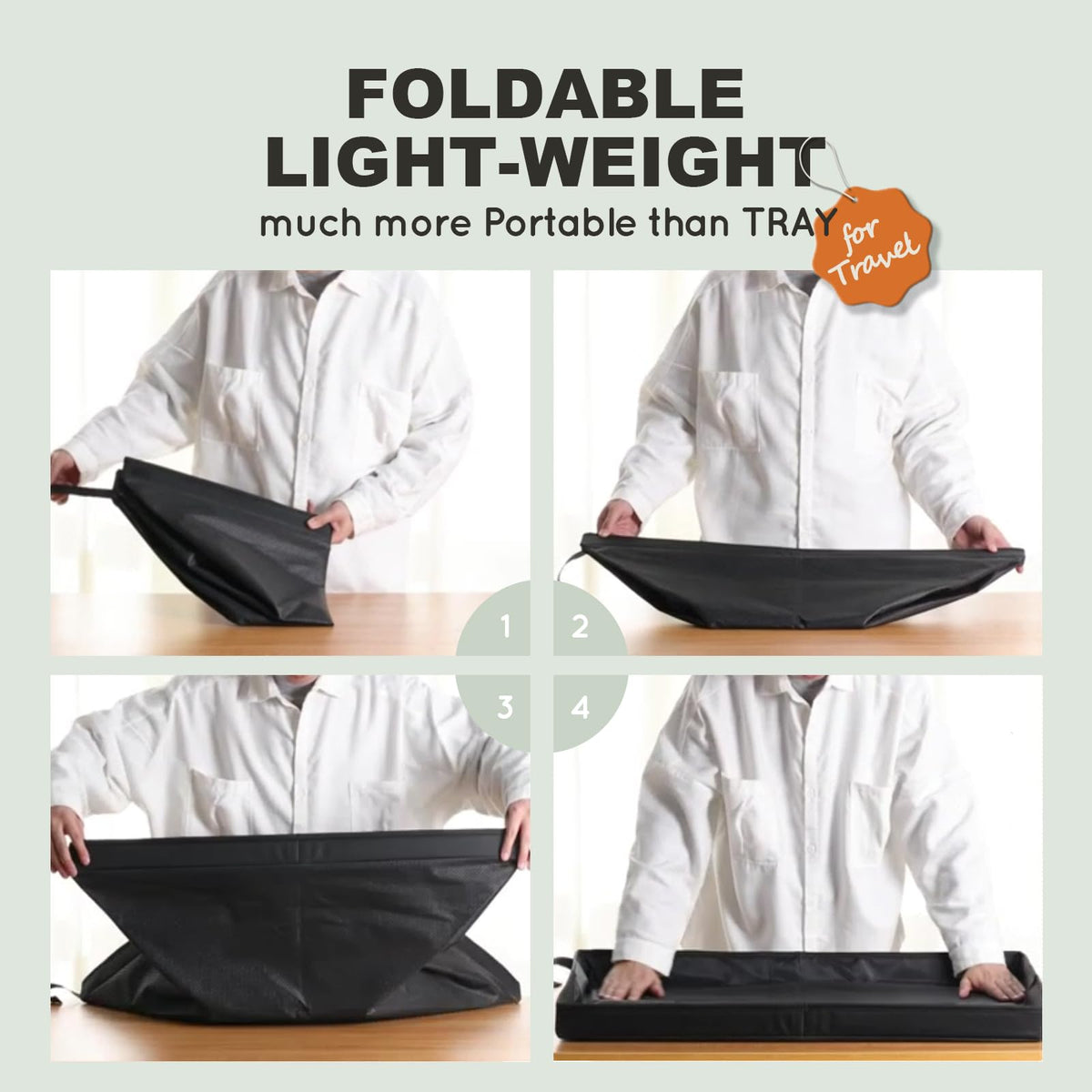 Foldable Dog Litter Box A8751