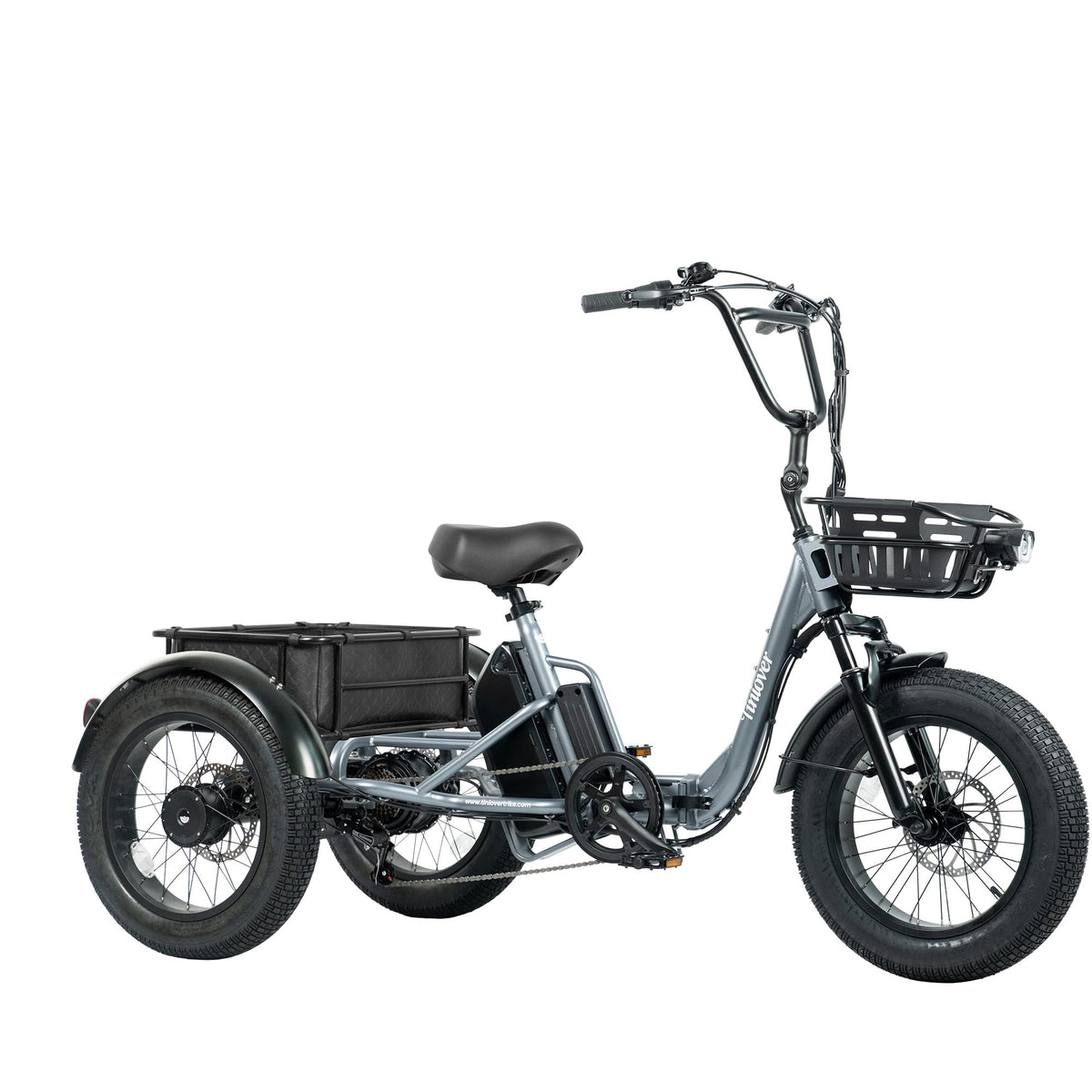 Folding Electric Tricycle for Adults 2 Seater 1000W 48V 15AH K54941