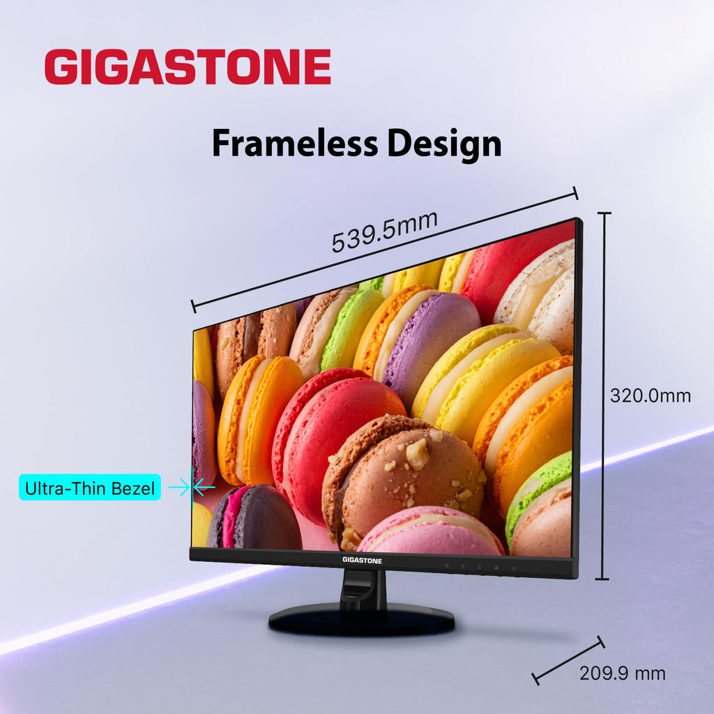 24 inch IPS LED Monitor 2-Pack 75Hz FHD Frameless K42866
