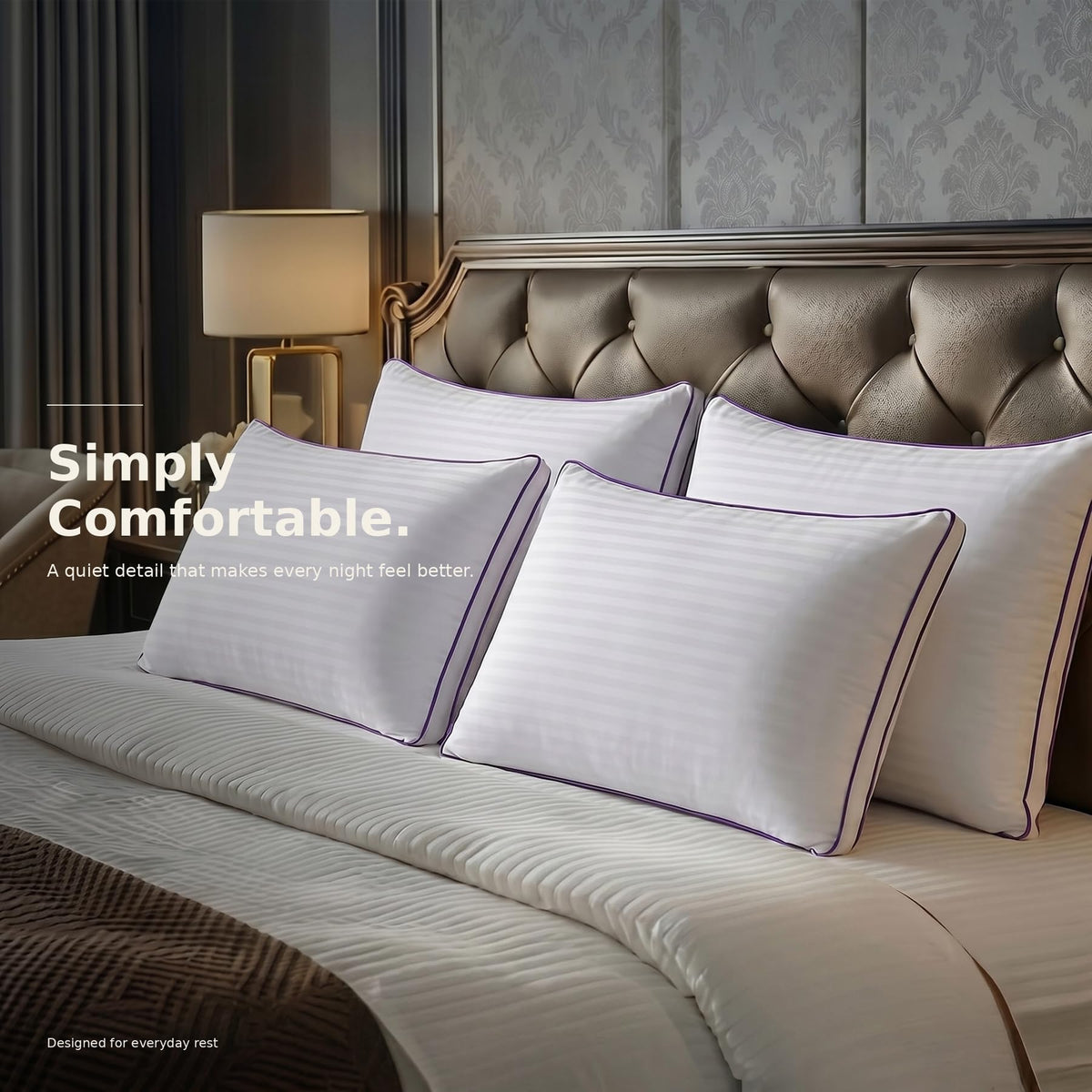 King Size Down Alternative Pillows Set of 2 B74585