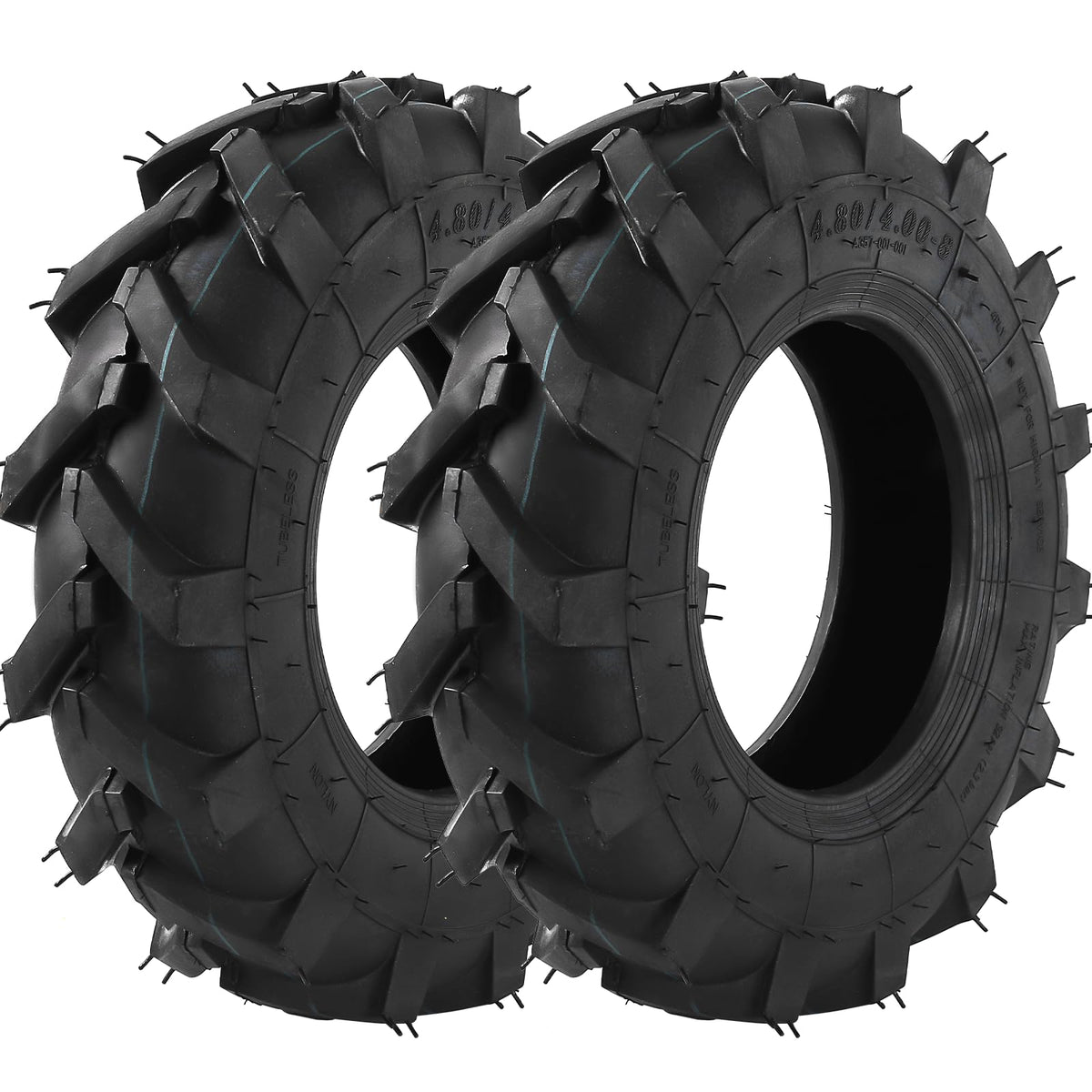 4.80/4.00-8 Tubeless Tires 2-Pack R4721