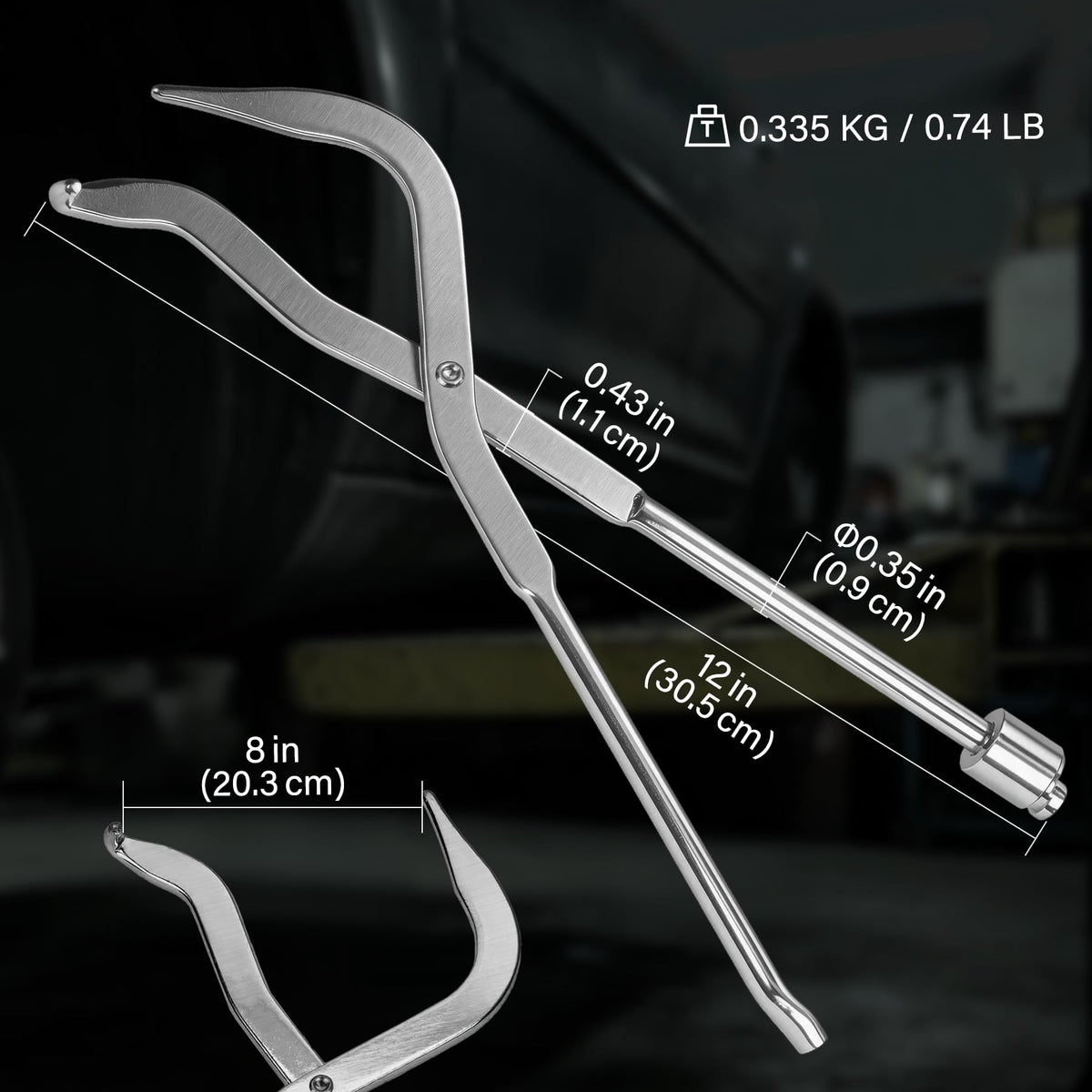 Brake Spring Pliers Double-Ended Carbon Steel V325