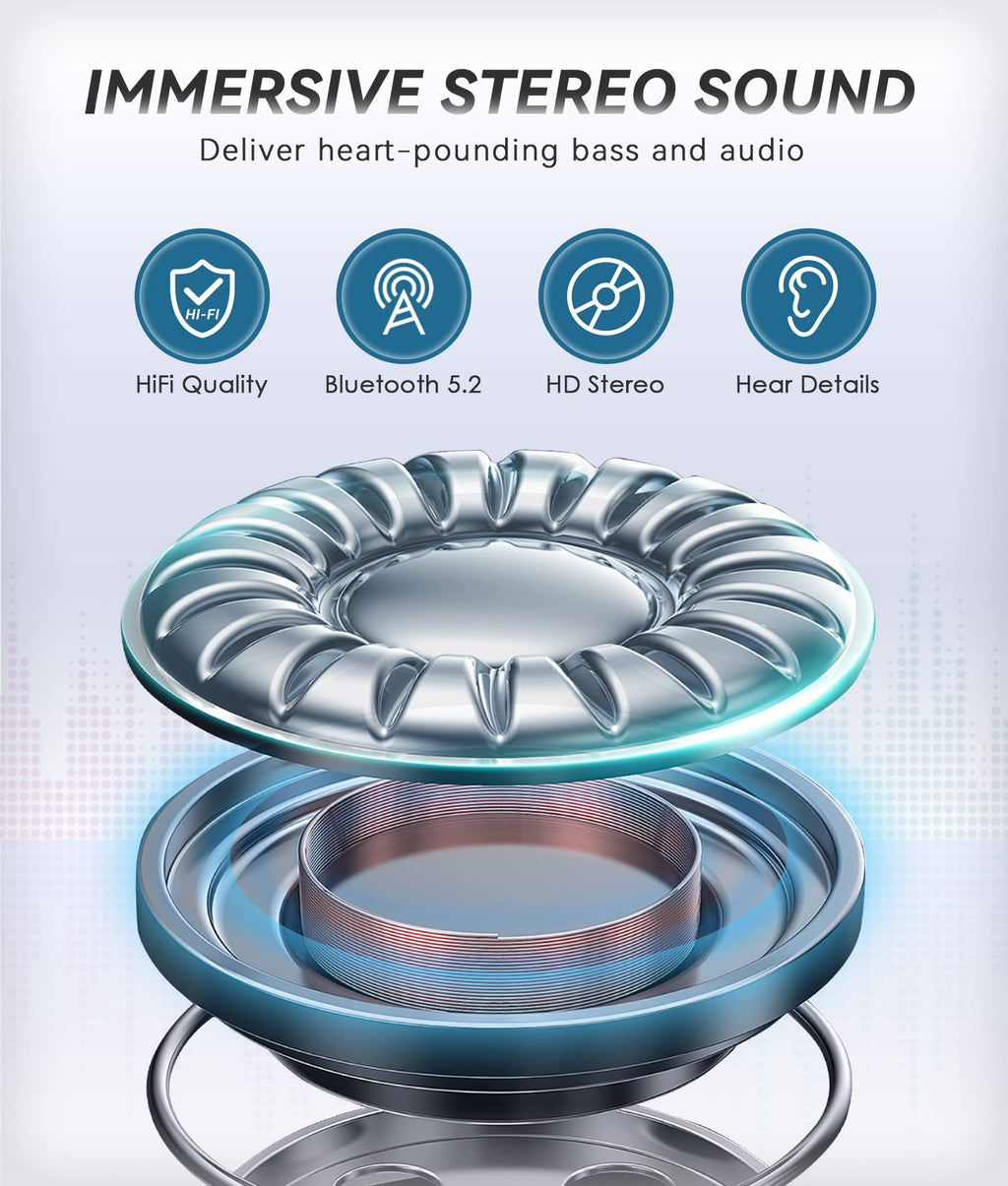3D Bluetooth Sleep Mask Headphones Pack of 2 O936