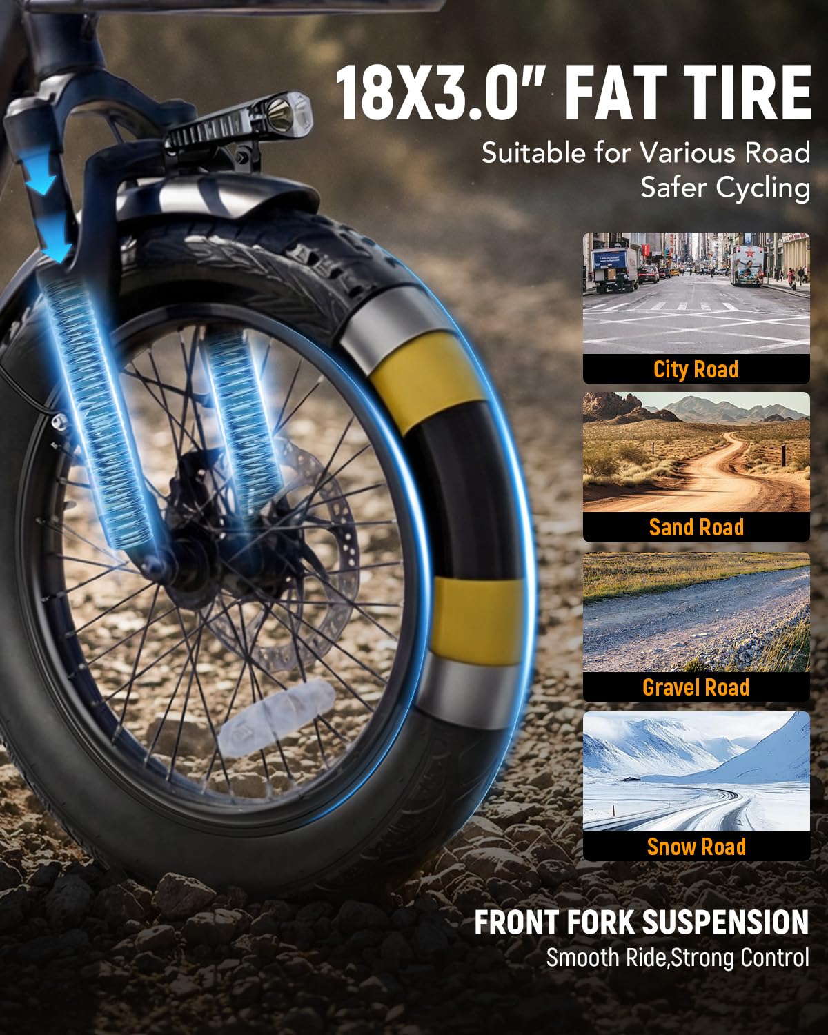 1200W Folding 3 Wheel Electric Trike Bike S343