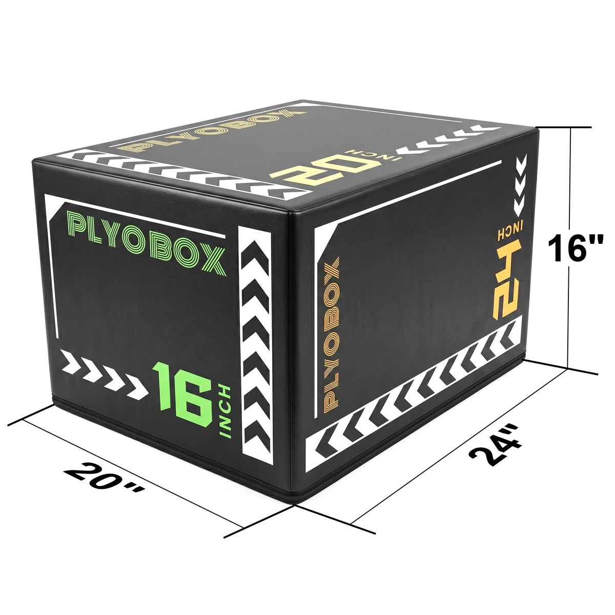 3-in-1 Foam Plyometric Jump Box P403