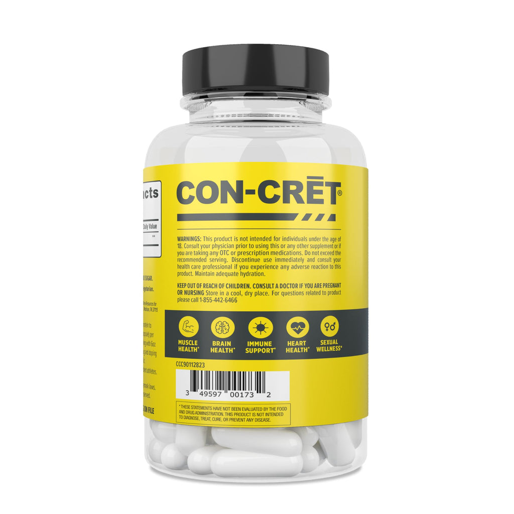 Creatine HCl Capsules 72 Count H351074